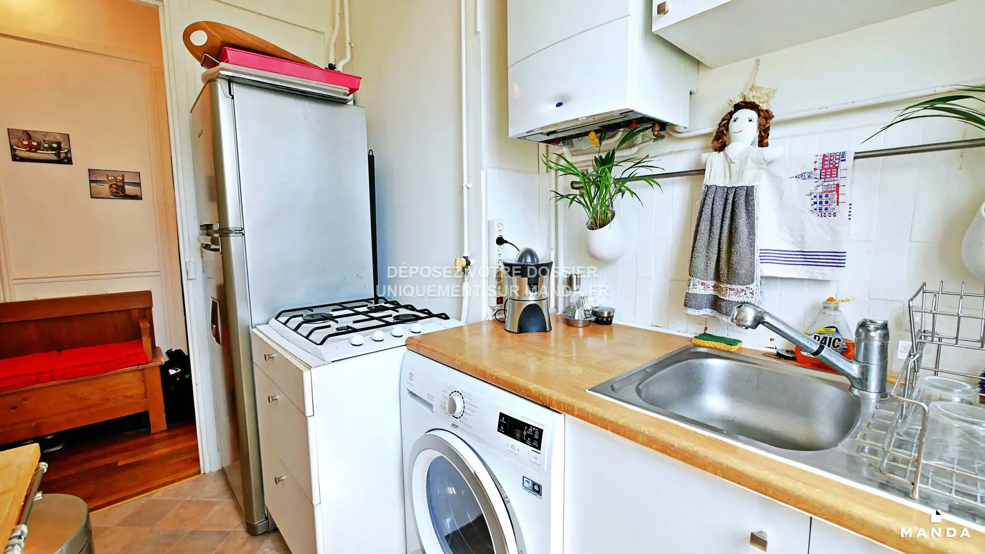 Appartement Rue Compans à Paris