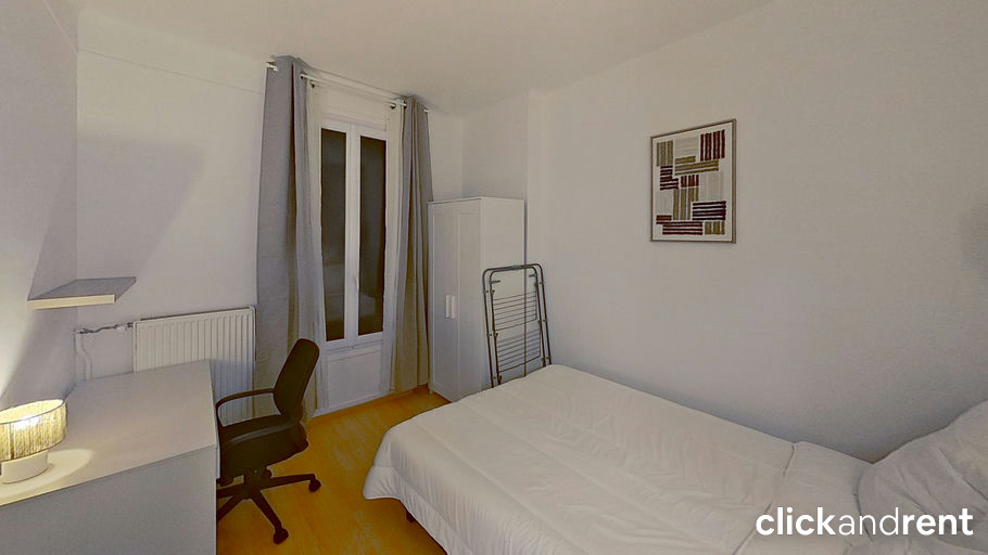 Chambre Rue du Docteur Roux à Colombes