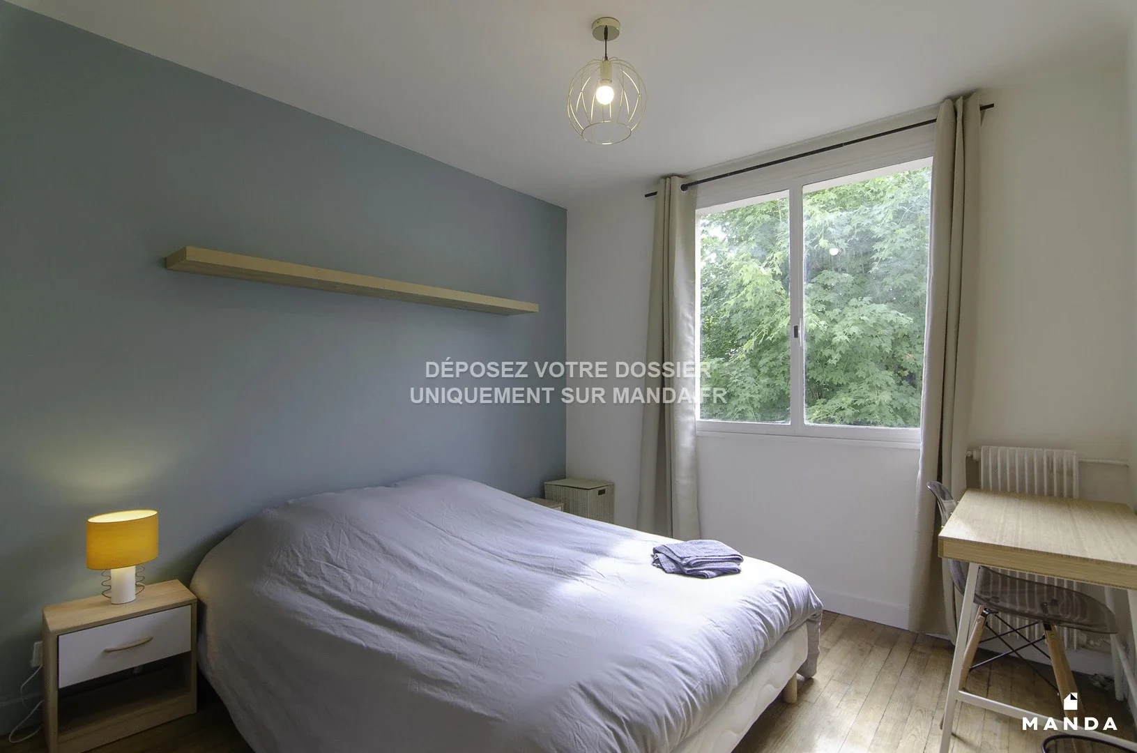 Chambre Rue Lavoisier à Houilles
