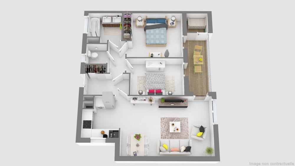 Appartement Allée Georges Brassens à Colomiers