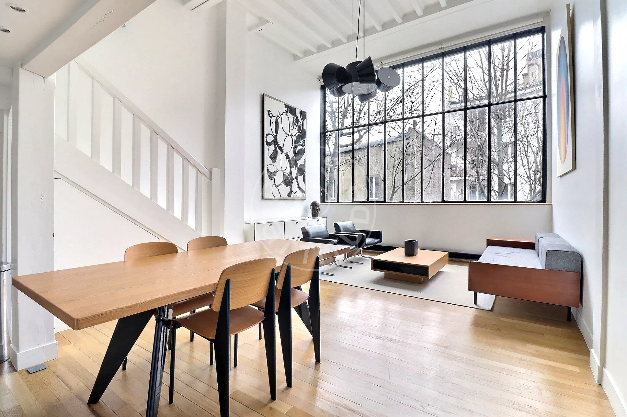 Flat Rue Caulaincourt in Paris