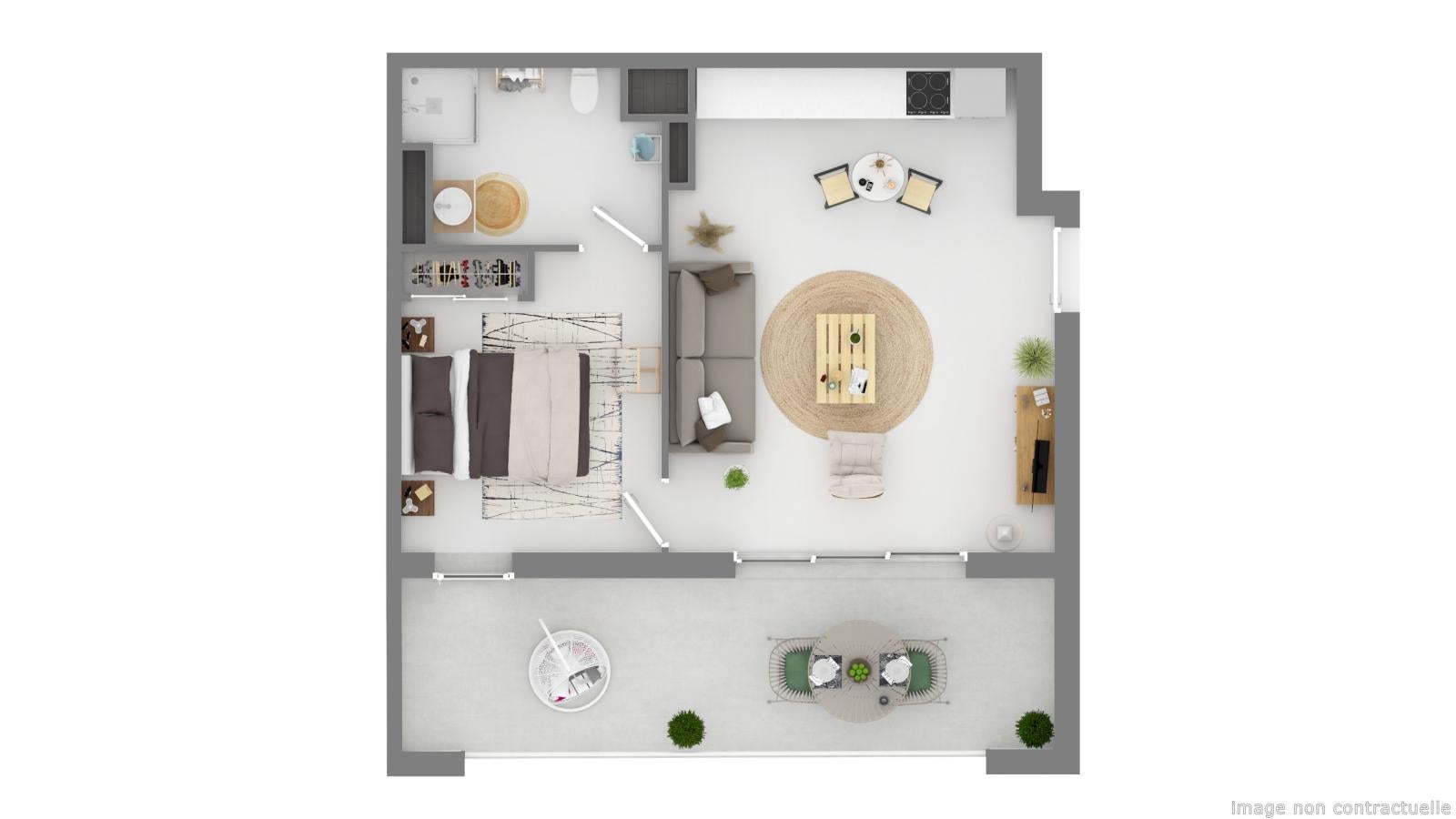 Appartement Chemin de Boule à Coudoux