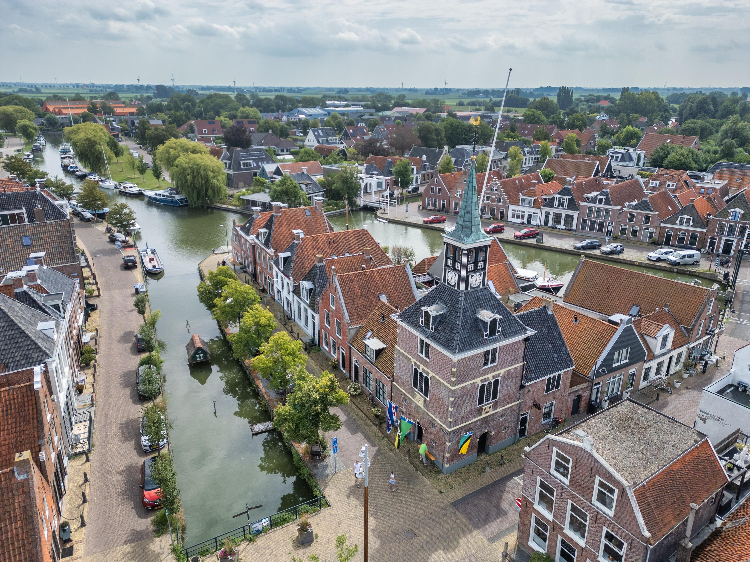 Huis Pruikmakershoek 10 in Makkum