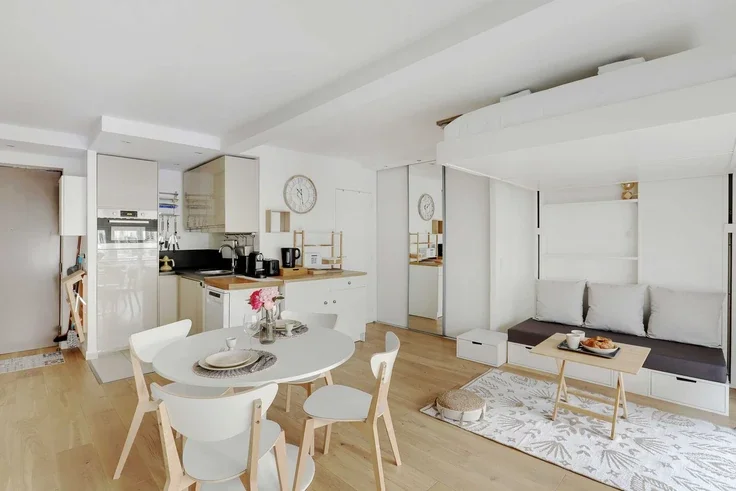 Flat Rue des Petits Champs in Paris