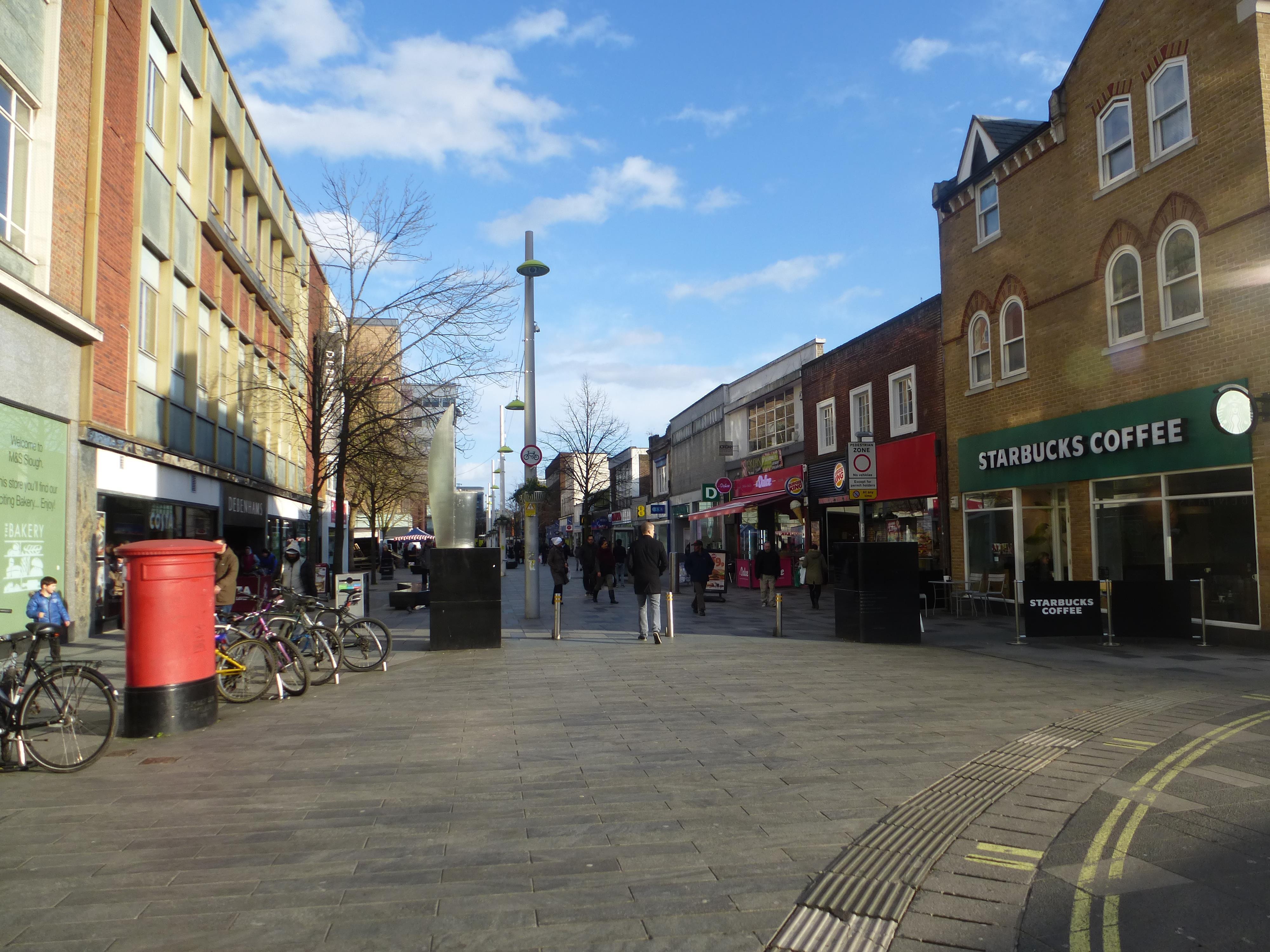 Flat Church Street in Slough