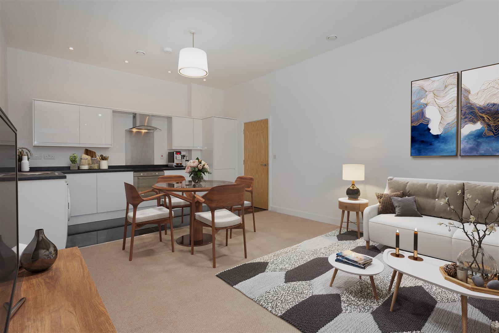 Flat Knoll Road in Surrey Heath