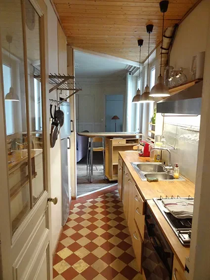 Chambre Rue de l'Aqueduc à Paris