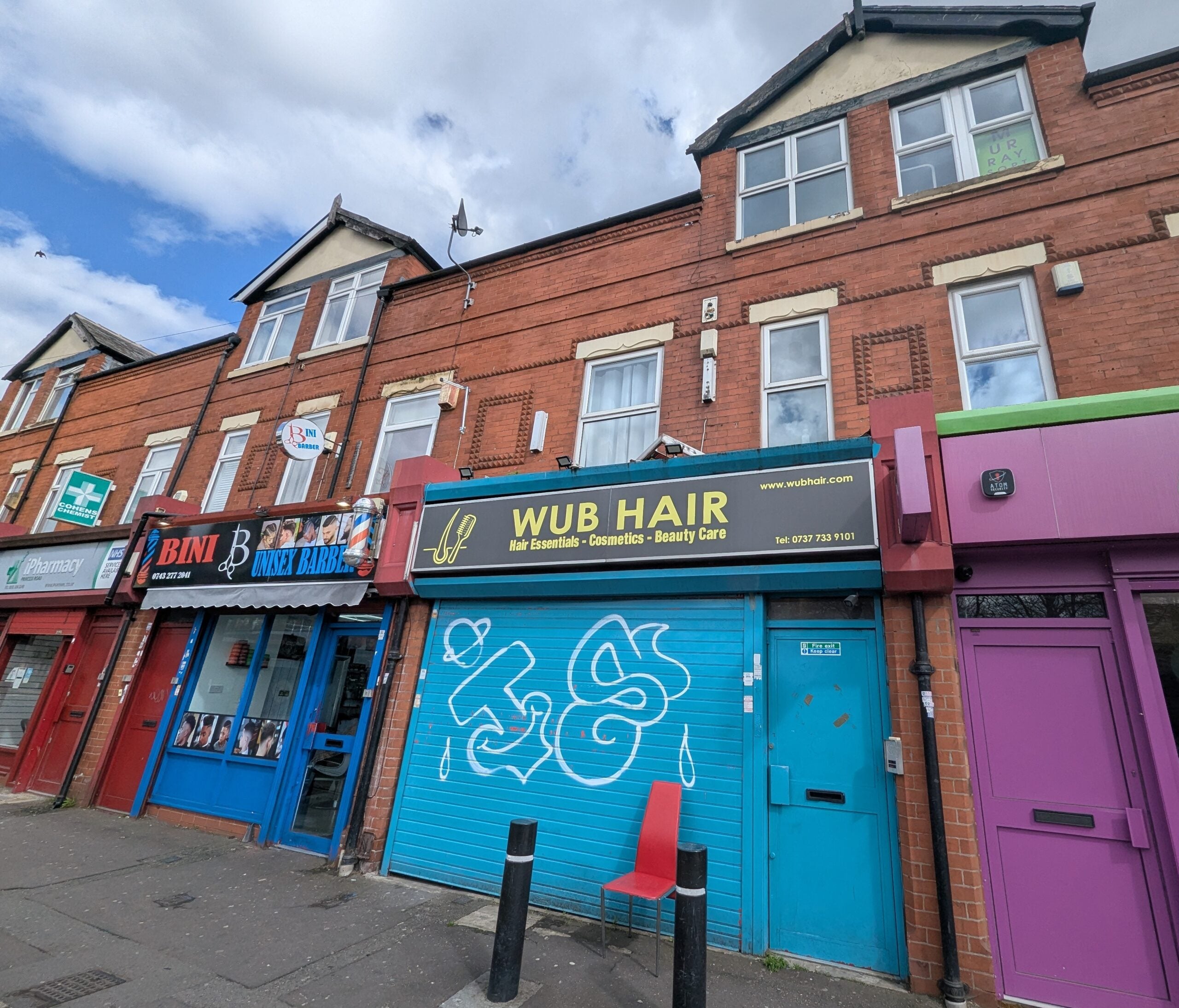 Flat Princess Road in Manchester