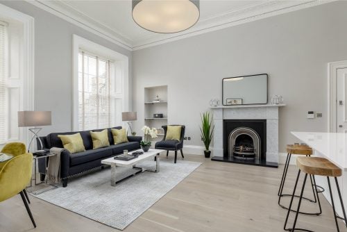 Flat Melville Street in City of Edinburgh