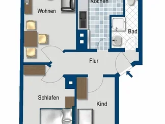 Wohnung Pitschkestraße in Leipzig