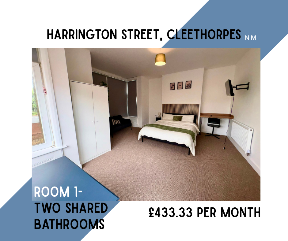 Room Harrington Street in Cleethorpes
