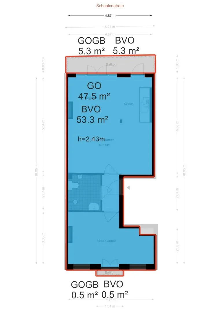 Appartement te koop: Staringstraat 30-1, Amsterdam