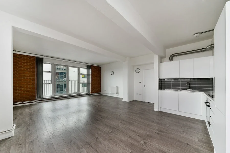 Flat Kingsland Road in London