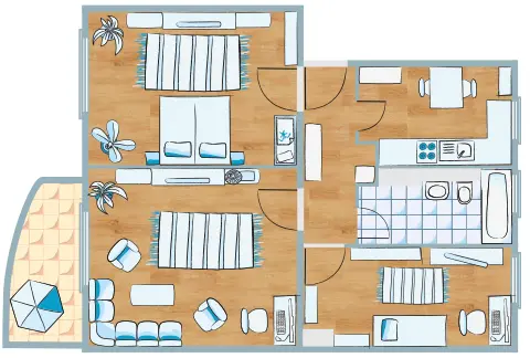 Wohnung Brielower Straße in Brandenburg an der Havel