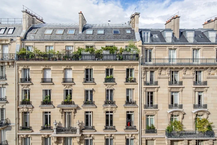 Flat Rue Boissière in Paris