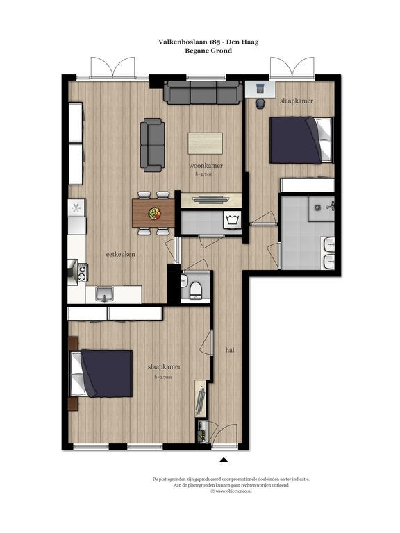 Appartement te huur: Valkenboslaan 185, 'S-Gravenhage