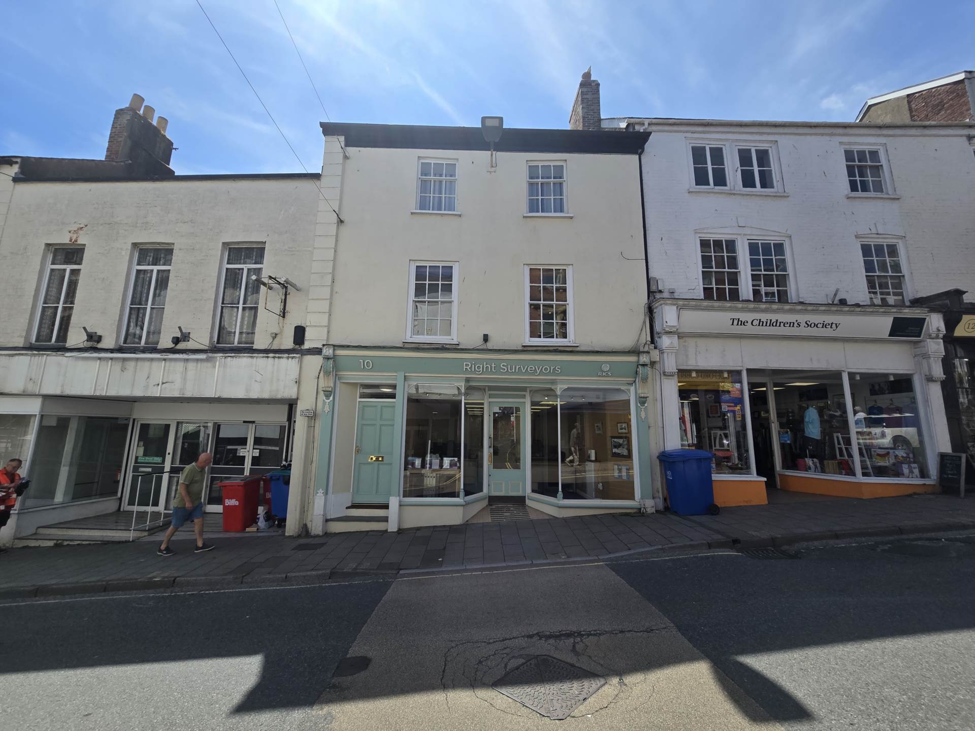 Flat High Street in Torridge District