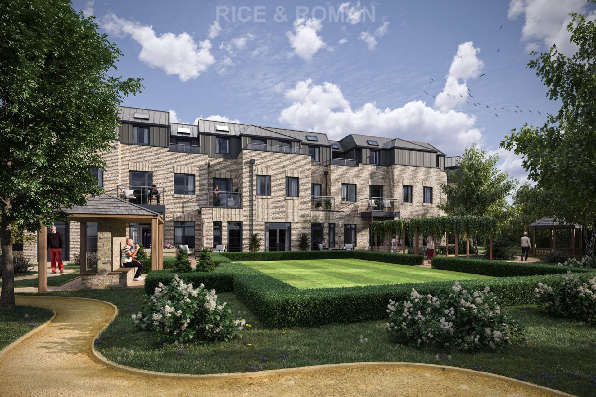 Flat Epsom Road in Mole Valley