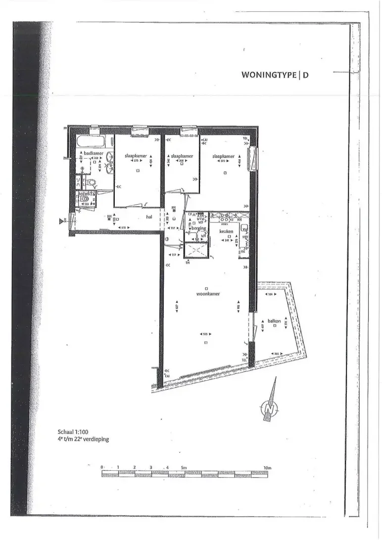 Appartement Van Randwijkstraat 11