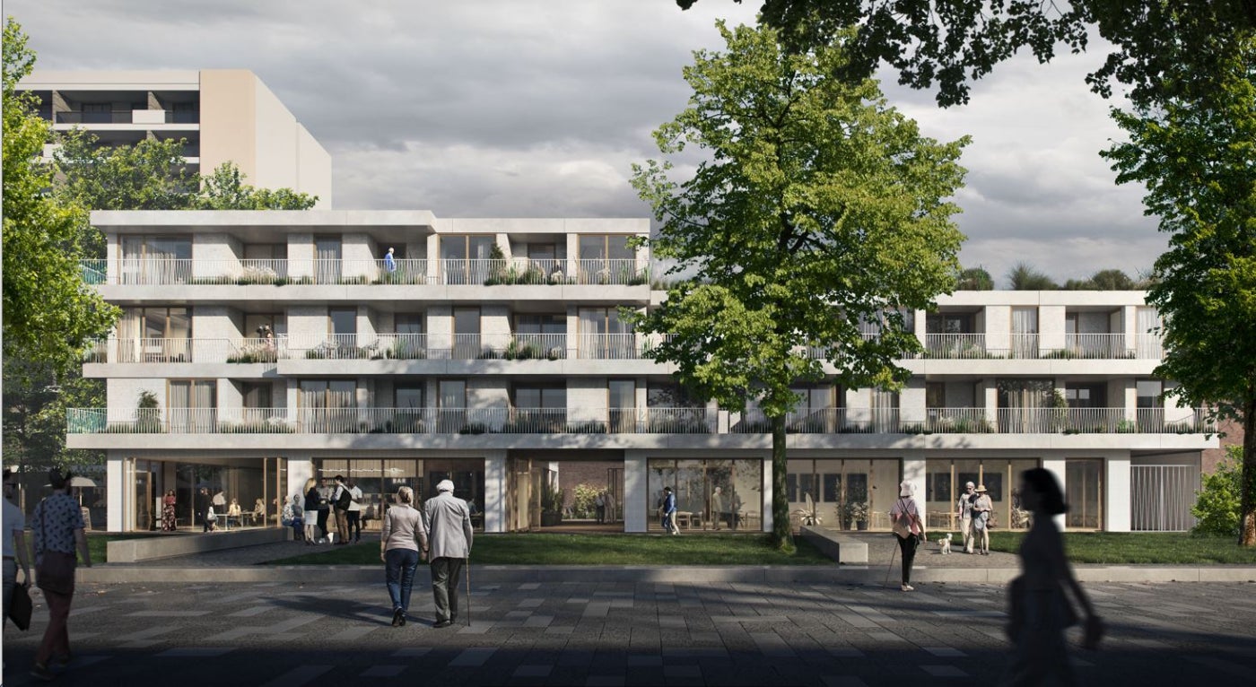 Flat August Allebéplein in Amsterdam