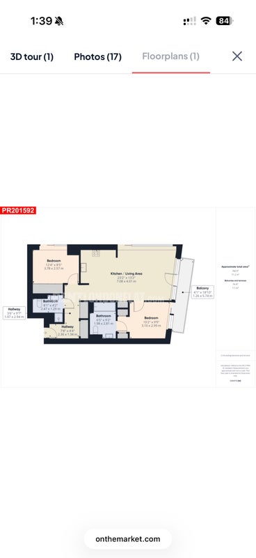 Room City Island Way in Greater London