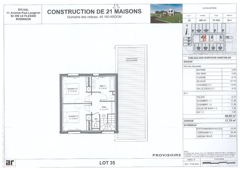 House Domaine des Chênes in Ardon