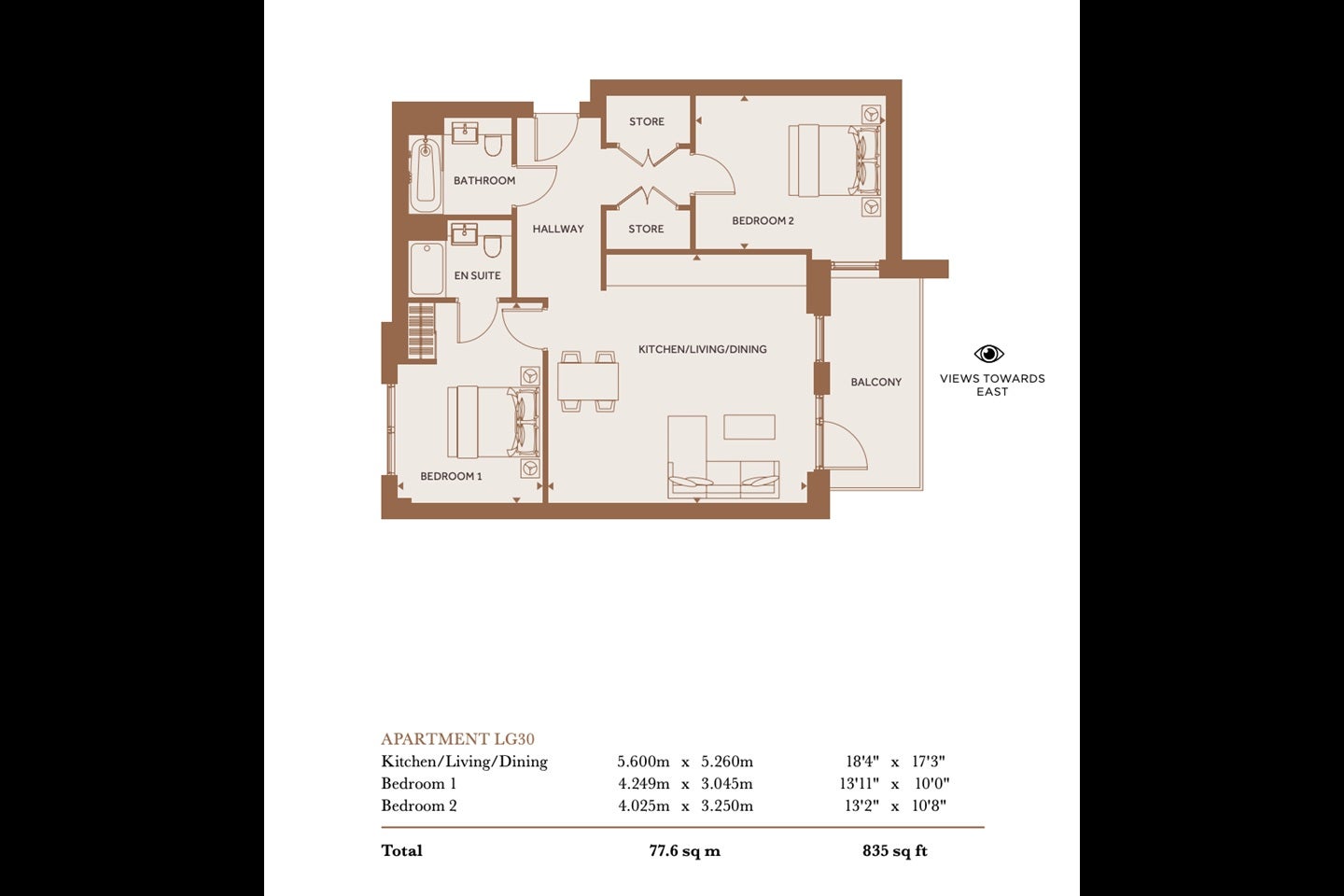 Flat Lanchester Way in Greater London