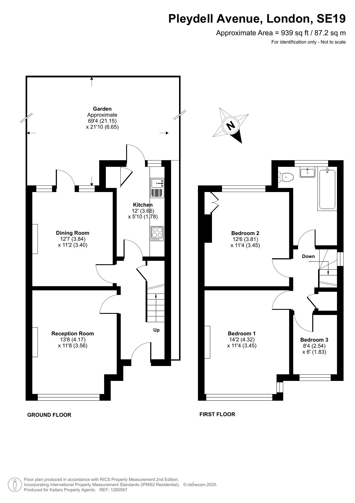 House Pleydell Avenue in Greater London