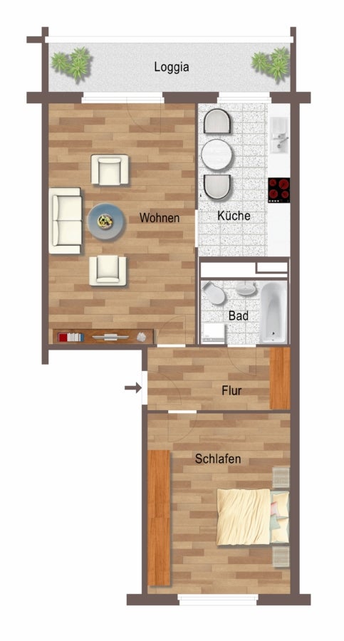 Wohnung Buchbergstraße in Olbersdorf
