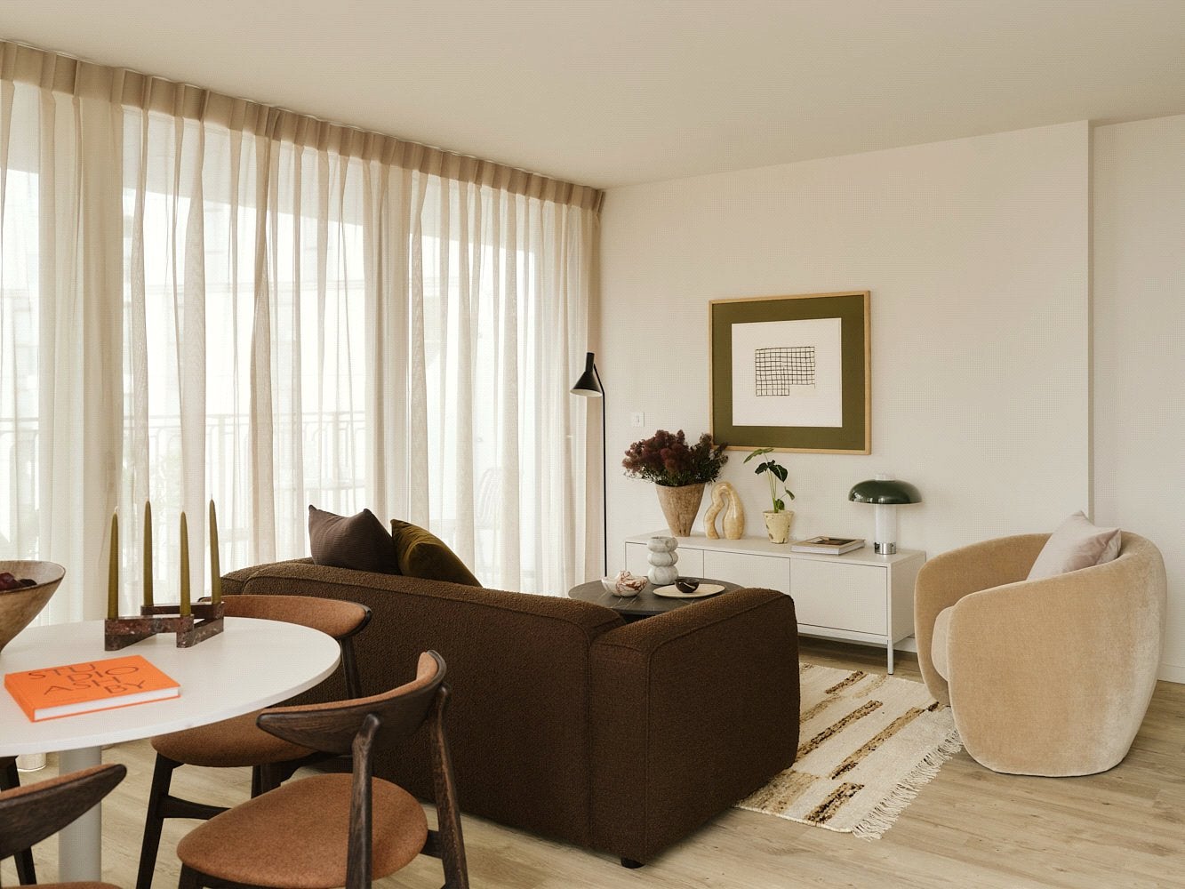 Flat Hebden Place in Greater London