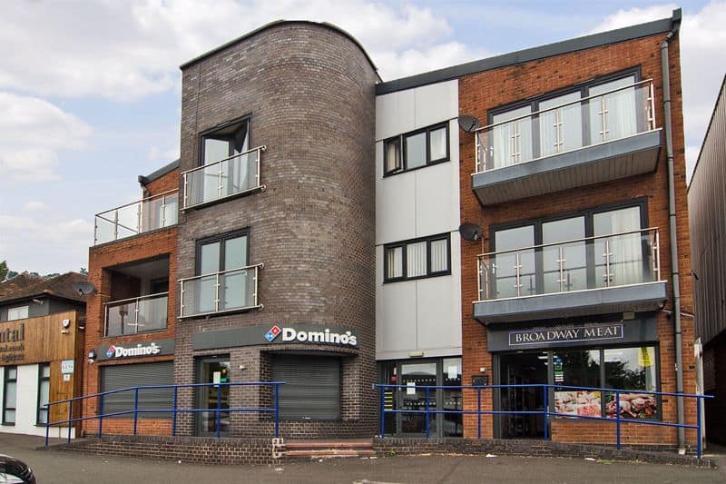 Flat Broadway in Walsall