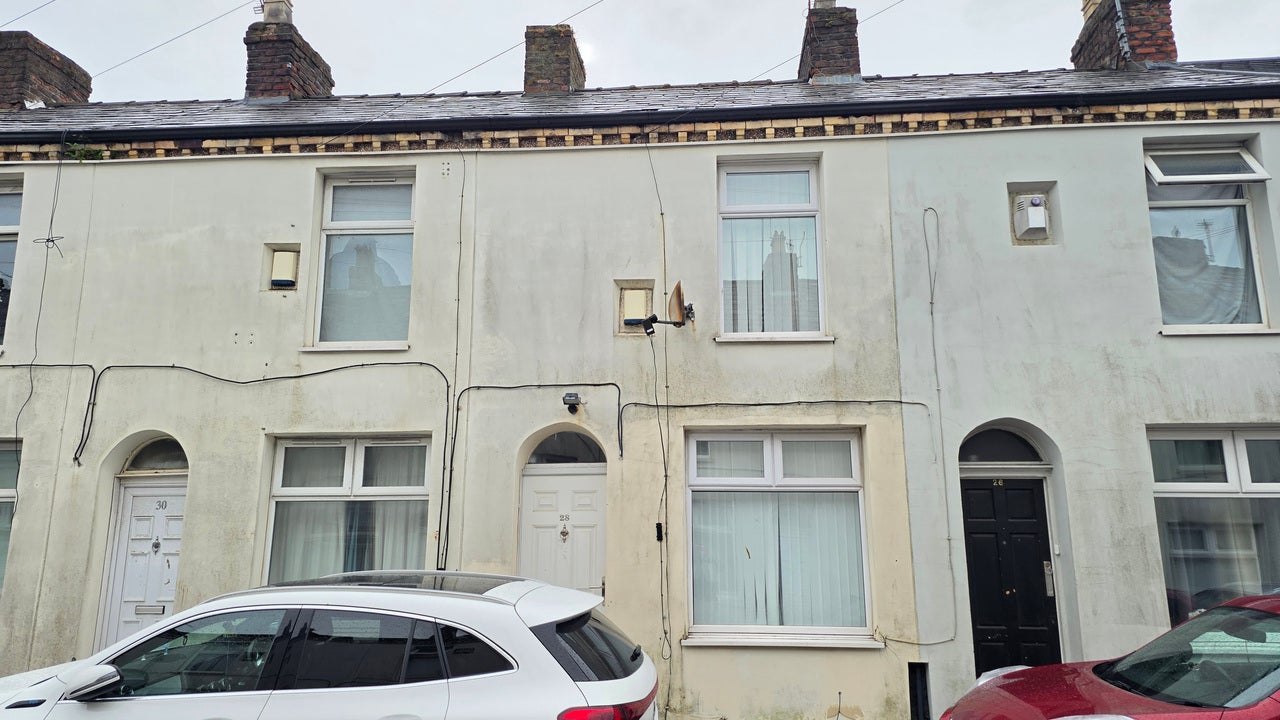 House Cambria Street South in Liverpool