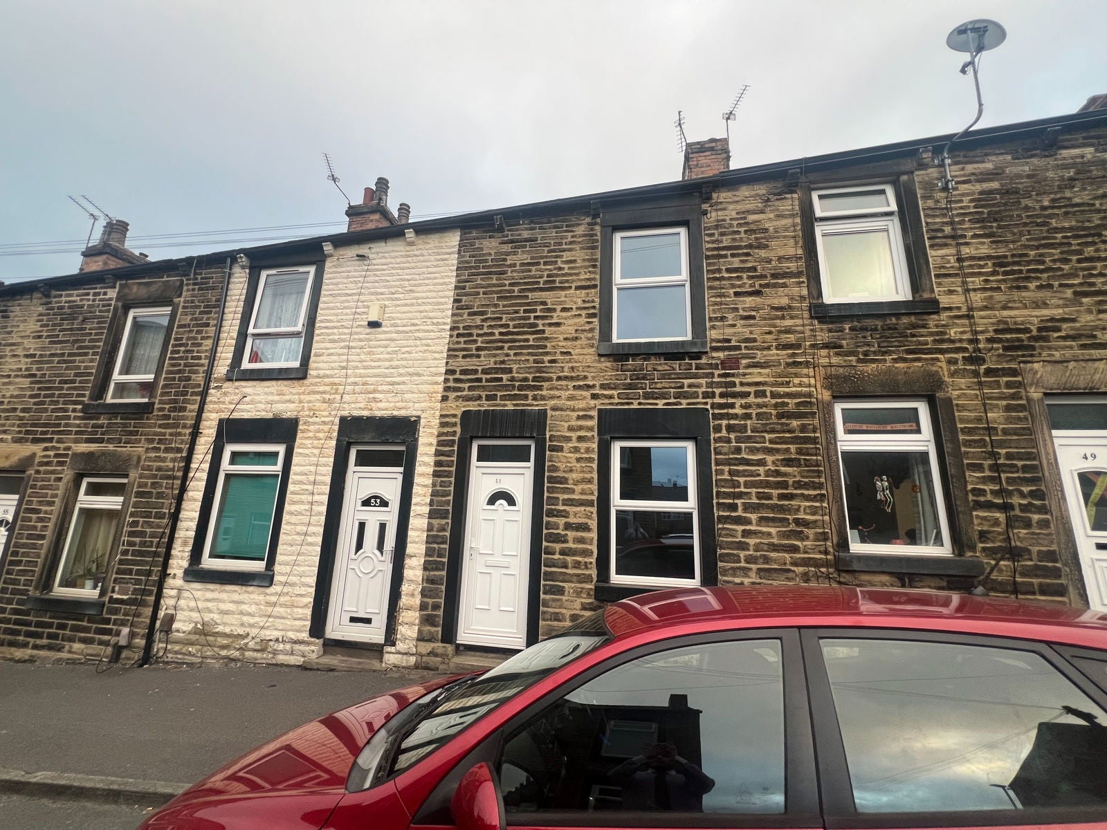 House Brinckman Street in Barnsley