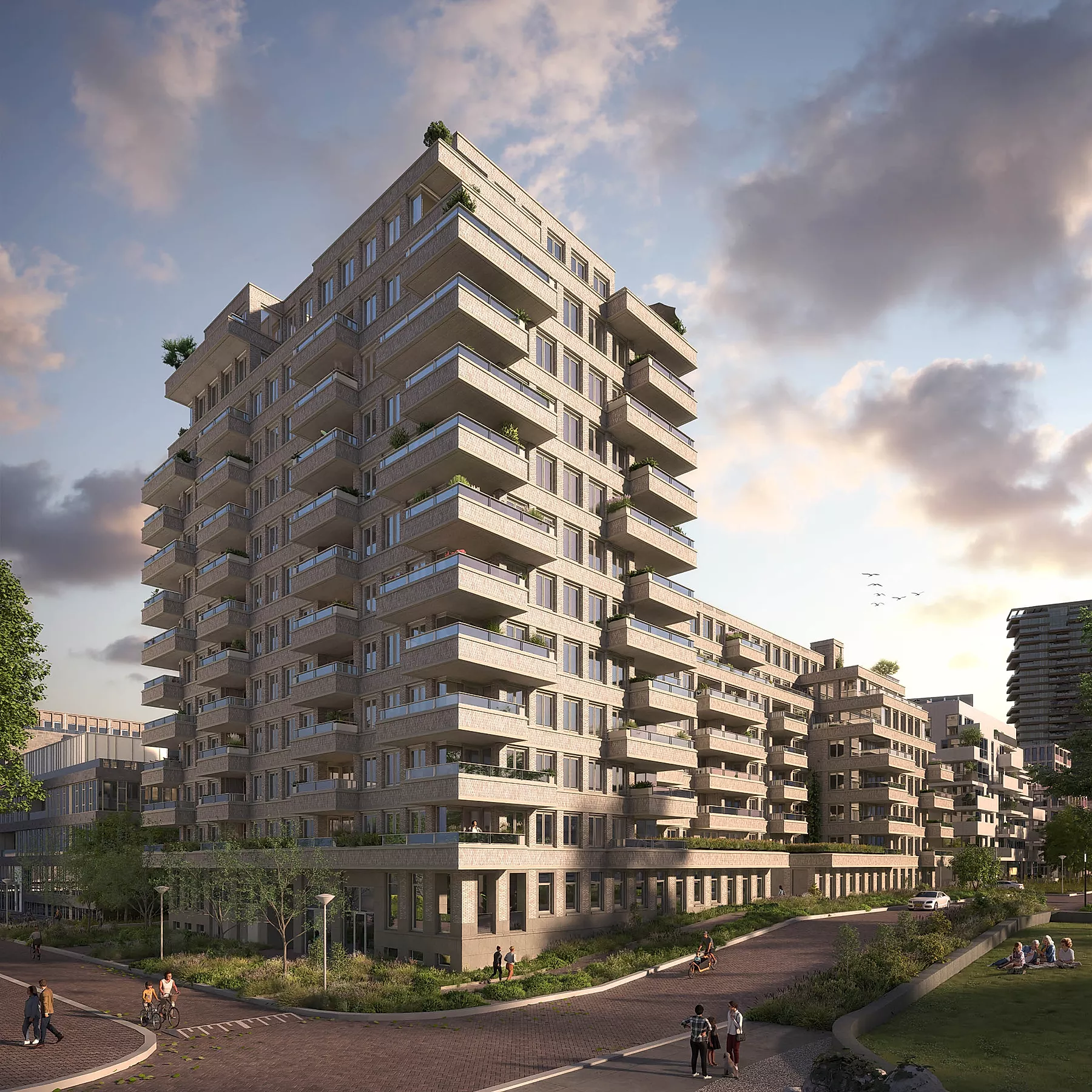 Appartement Grasweg in Amsterdam