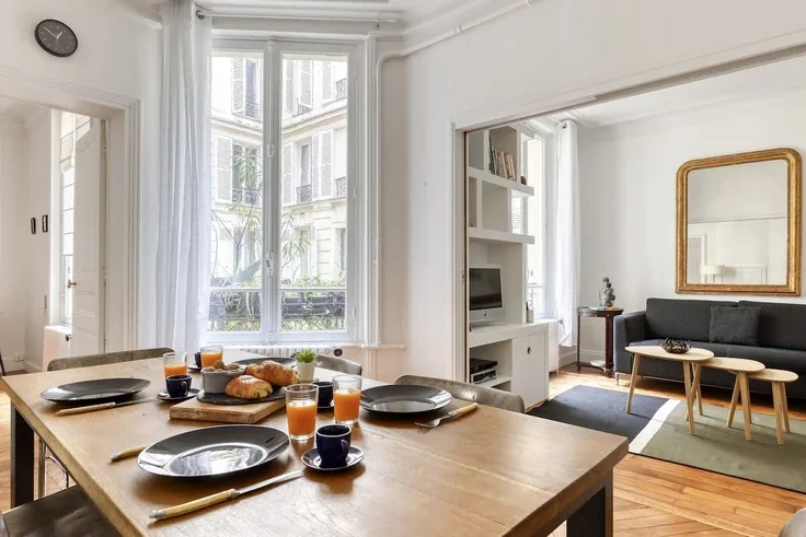 Flat Rue de Monttessuy in Paris