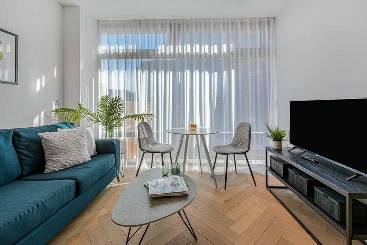 Flat Bishopsgate in City of London