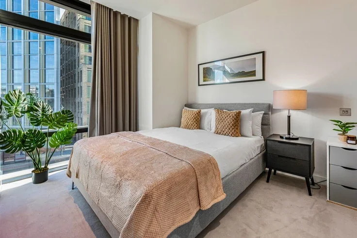 Flat Bishopsgate in City of London