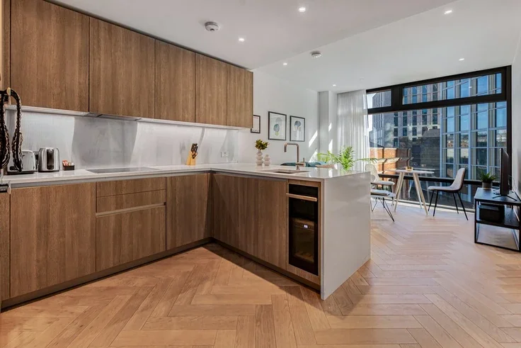 Flat Bishopsgate in City of London