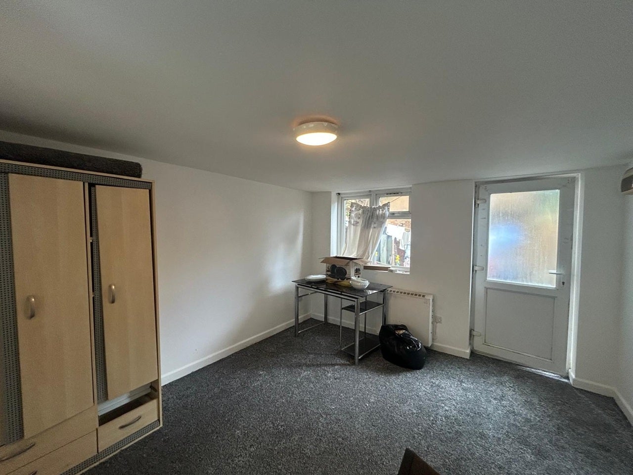 Flat Pine Tree Close in Greater London