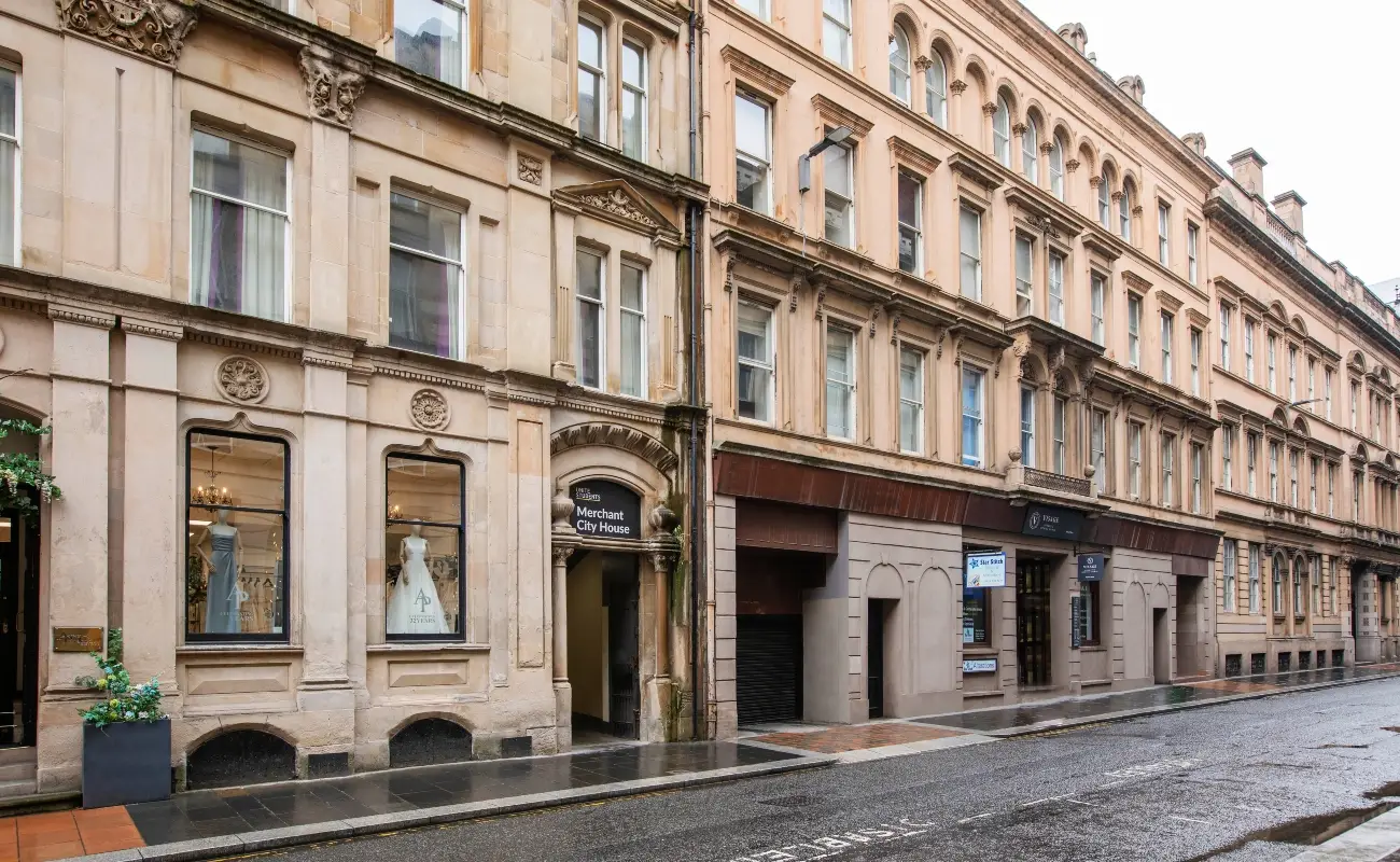 Flat Springfield Court in Glasgow