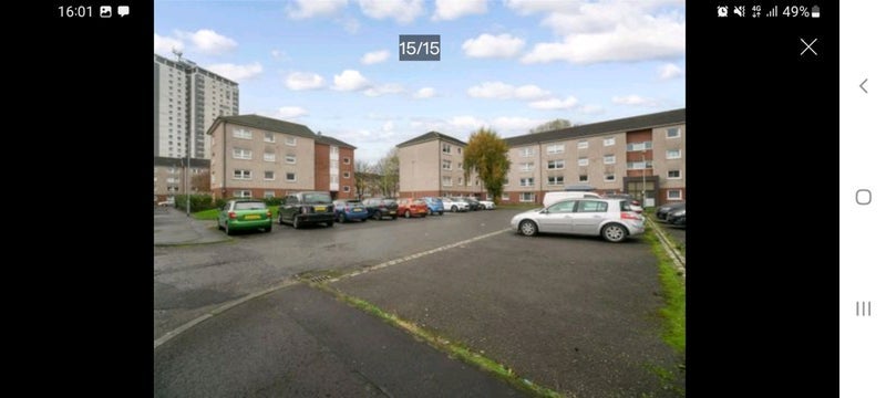 Flat Curle Street in Glasgow