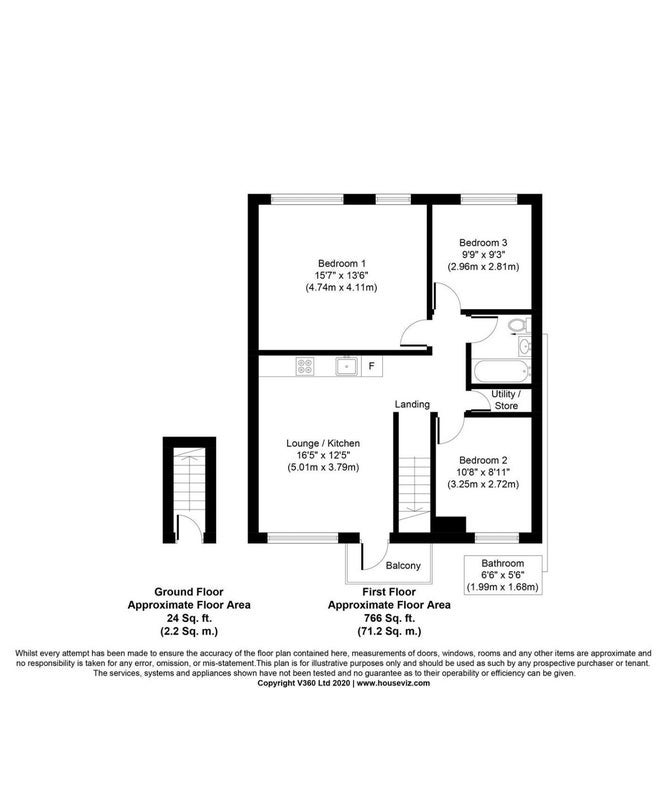Flat Tavistock Place in Greater London