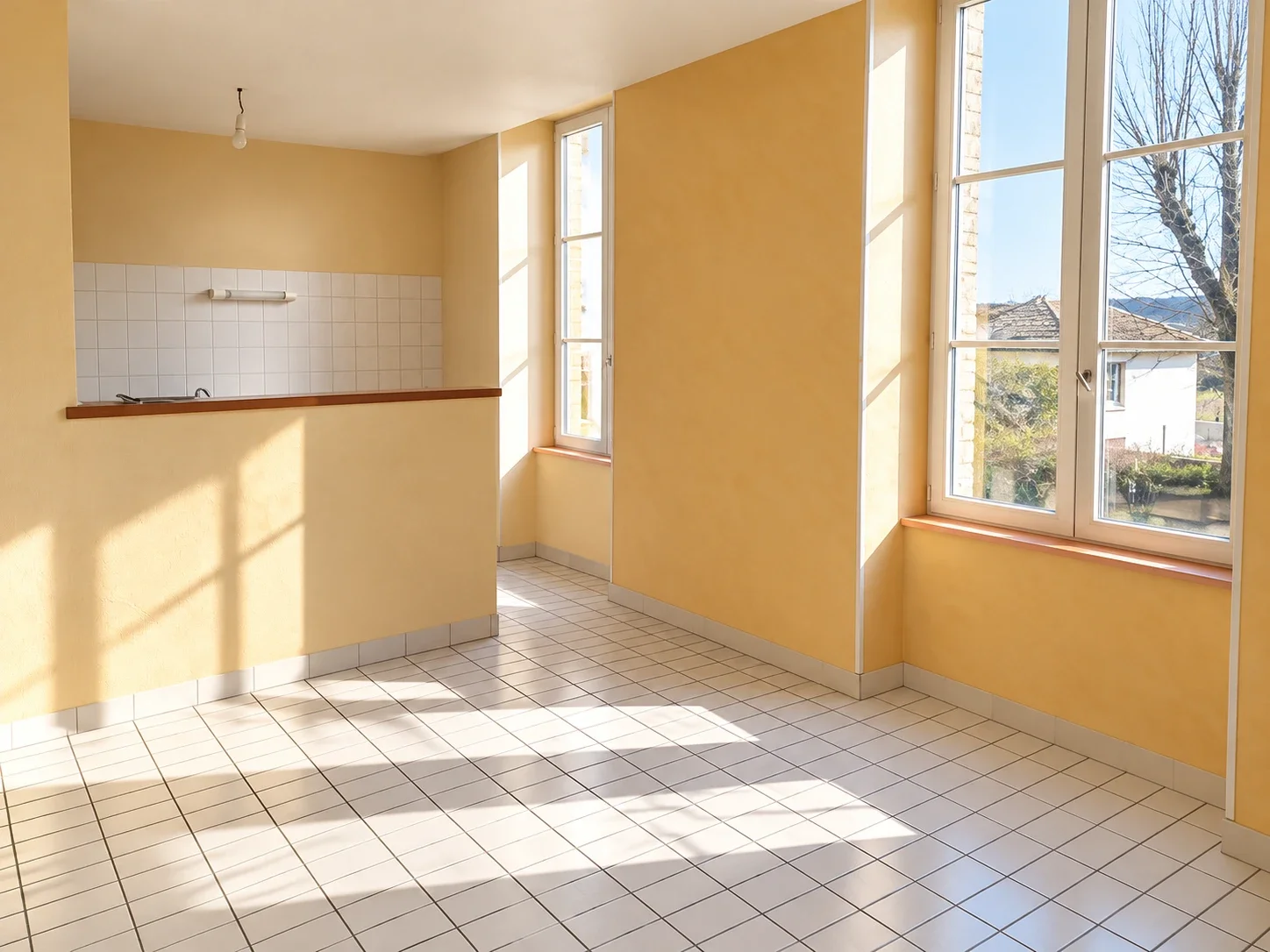 Flat Route de la Gonne in Mars
