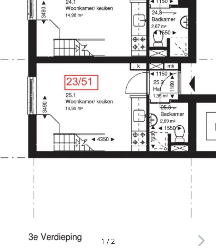 Appartement Kamperstraat 14