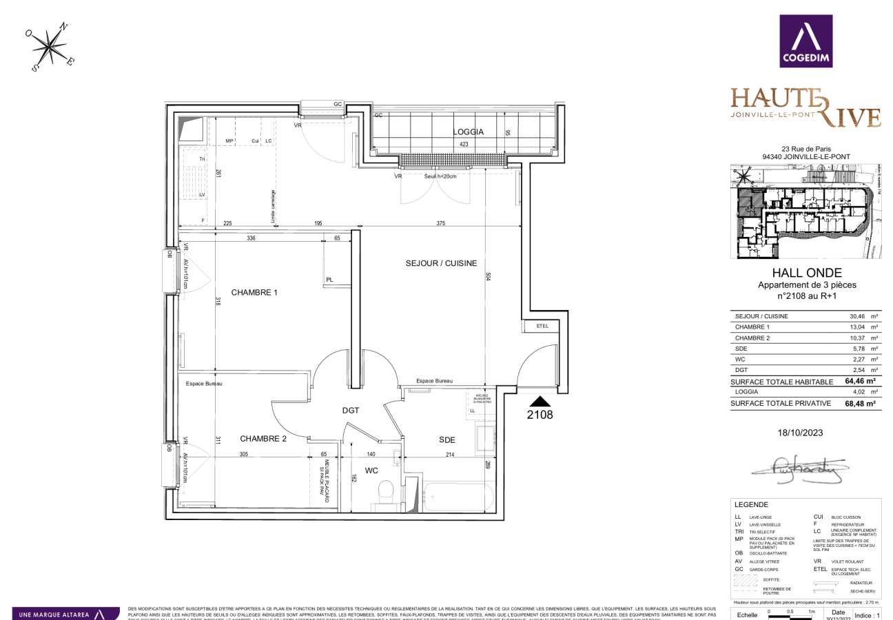 Flat Rue de Paris in Joinville-le-Pont