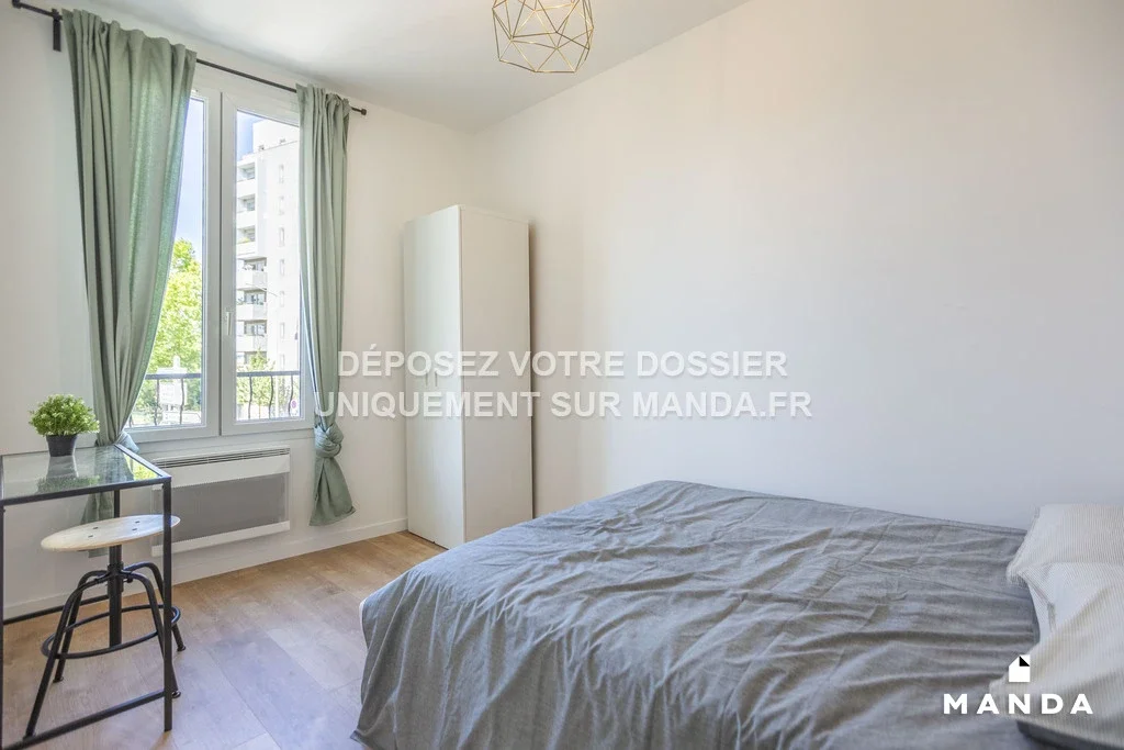 Chambre Allée Georges Politzer à Nanterre
