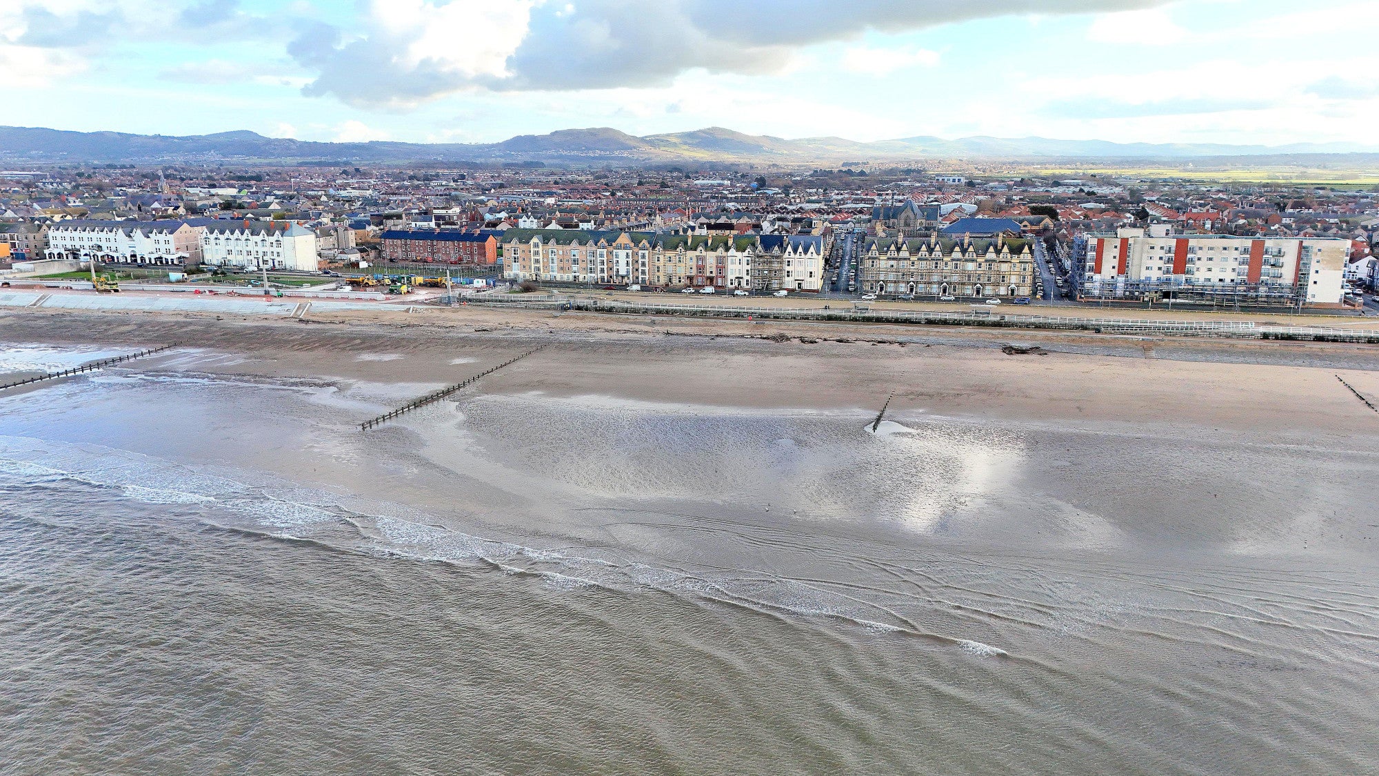 Flat West Parade in Rhyl