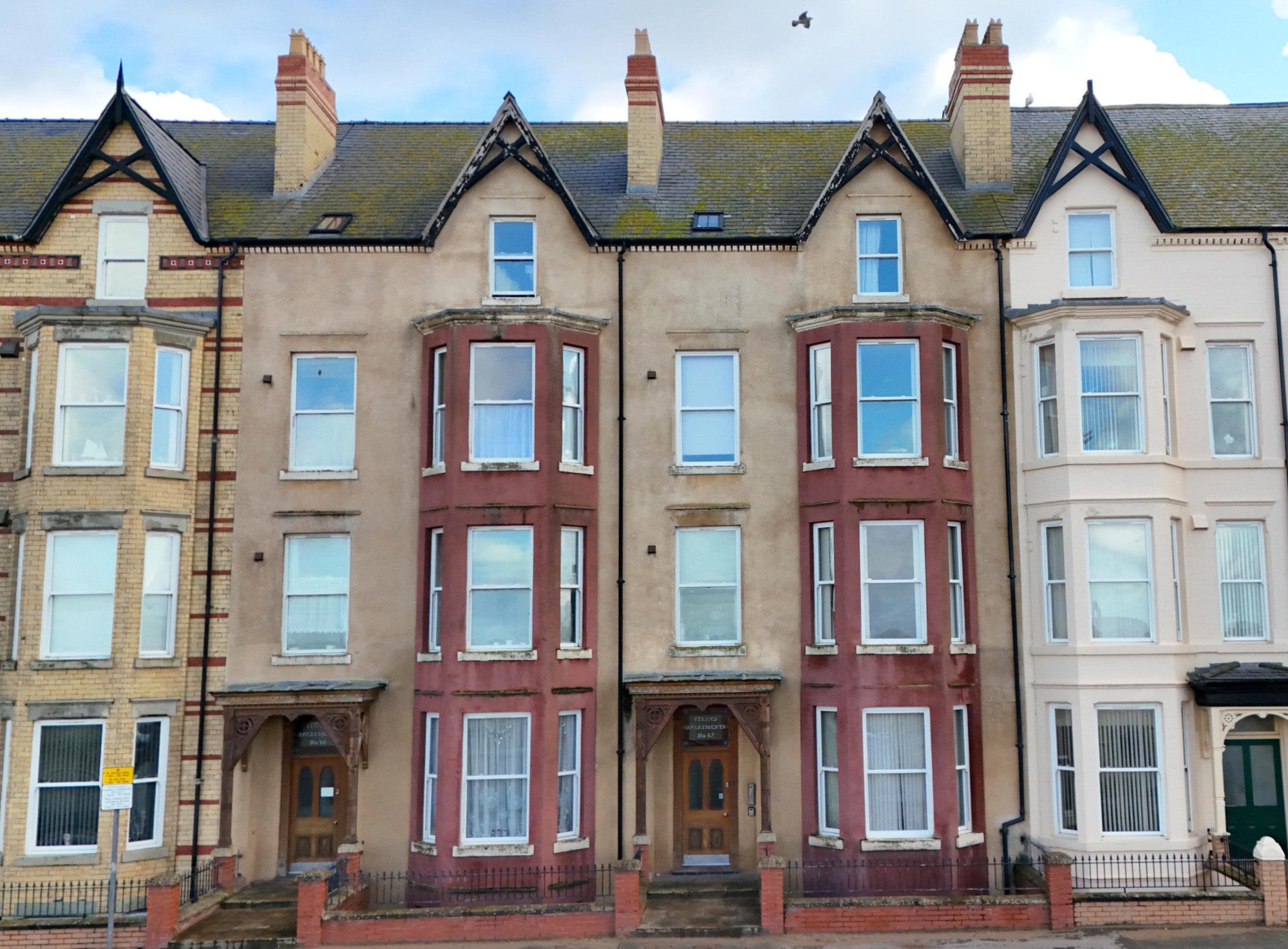 Flat West Parade in Rhyl