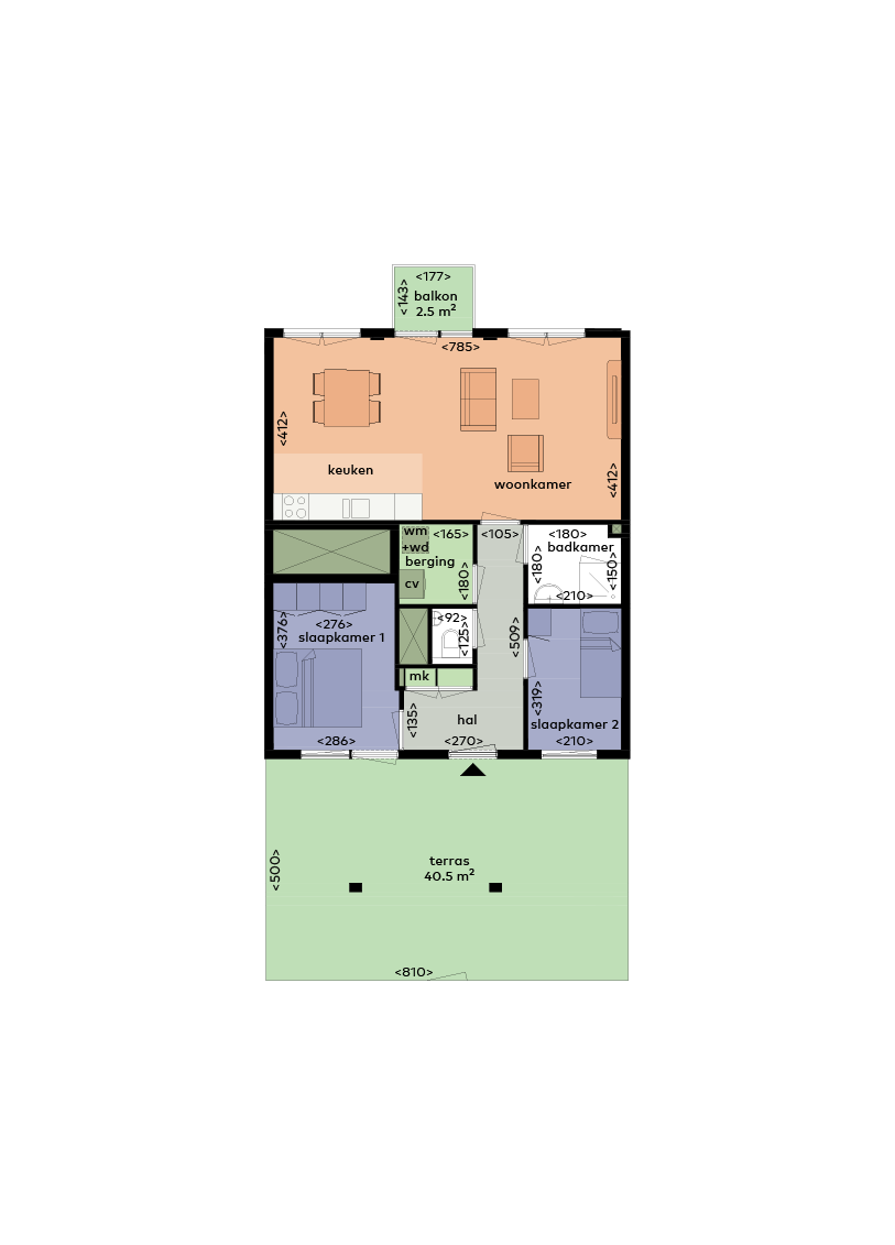 Appartement Brusselplein 105 in Utrecht