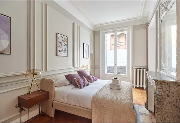 Flat Rue de Courcelles in Paris